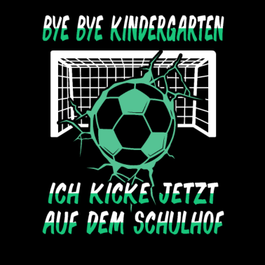 Motiv Erster Schultag Schulkind Fußball