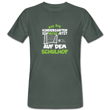 Einschulung T-Shirt - Fussball Junge Schulanfänger Einschulungss