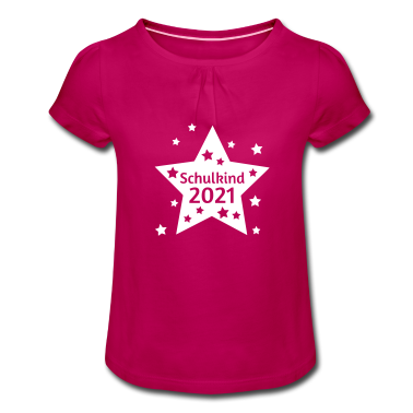 Einschulung T-Shirt - Schulkind 2021, Schulanfänger, Sterne