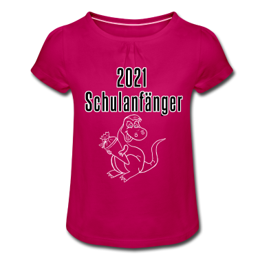 Einschulung T-Shirt - Schulanfänger Dino