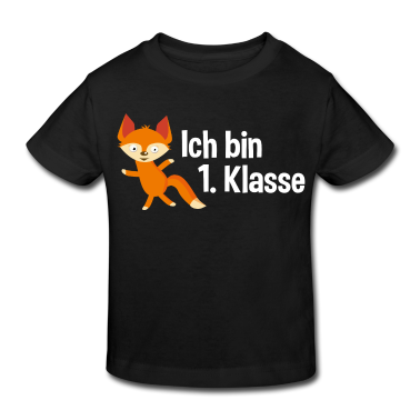 Einschulung T-Shirt - Schulanfang Erste Klasse Fuchs Geschenk