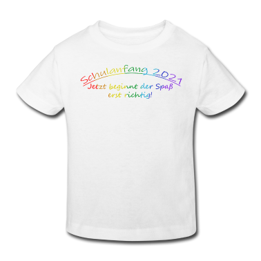 Einschulung T-Shirt - Bekleidung für den Schulanfang 2021