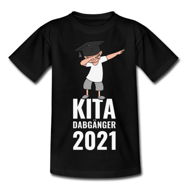Einschulung T-Shirt - Kita Abgänger 2021 Dabgänger Dabbing Dab Schule