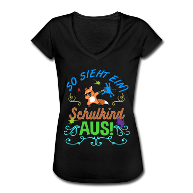 Einschulung T-Shirt - Schulkind Dabbing Fuchs Einschulung 1. Klasse