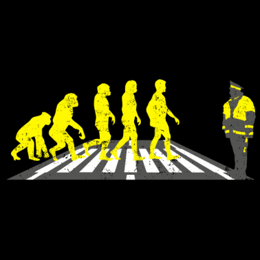 Motiv Schülerlotse Evolution Geschenk helfen schule