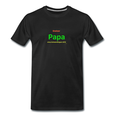 Einschulung T-Shirt - Papa Schulanfänger