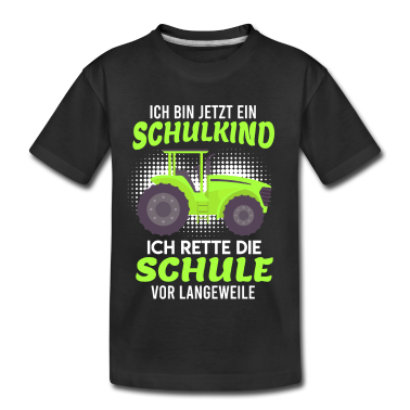 Einschulung T-Shirt - Trecker Jungen Einschulung Geschenk Schulkind 2021