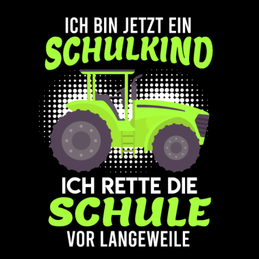 Motiv Trecker Jungen Einschulung Geschenk Schulkind 2021