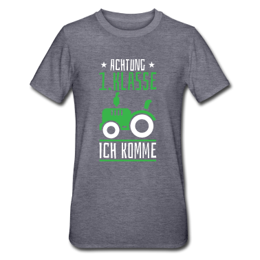 Einschulung T-Shirt - 1.Klasse Schulkind Traktor Geschenk