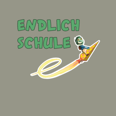 Motiv Endlich Schule Kinder Monster Sprüche Grundschule