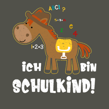 Motiv Schulbeginn Pony Pferd Einschulung Geschenk