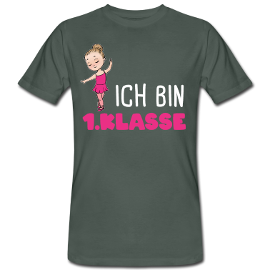 Einschulung T-Shirt - Ich Bin 1.Klasse Einschulung Mädchen Schulanfang
