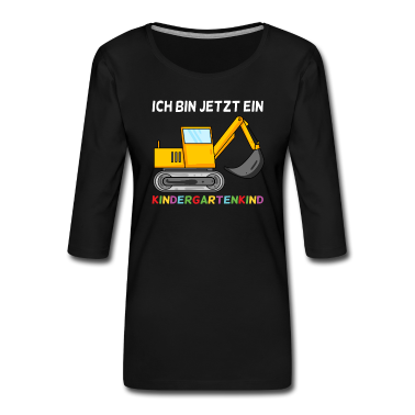 Einschulung T-Shirt - Kindergarten Bagger