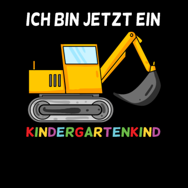 Motiv Kindergarten Bagger