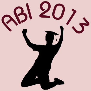 Motiv Abi Abschluss mit Jubel