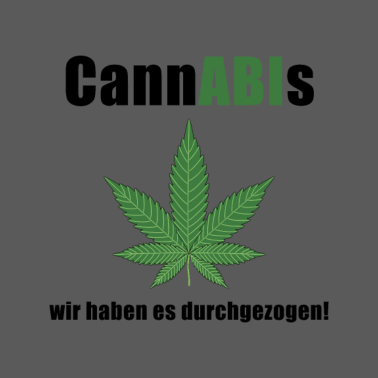Motiv Cannabis wir haben es durchgezogen Abi Abschluss