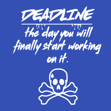 Motiv Deadline Studenten Studium Schüler Abi Abschluss