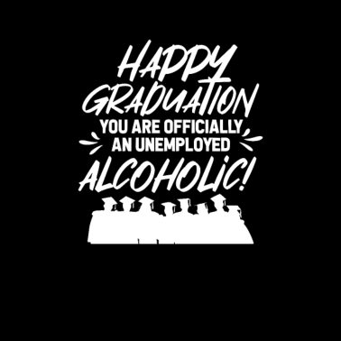 Motiv Abschlussfeier Alkohol Saufen Abiball Geschenk