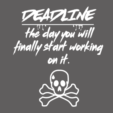 Motiv Deadline Studenten Studium Schüler Abi Abschluss