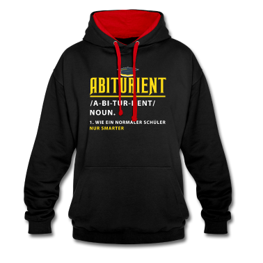 Abi Abschluss Hoodie - Abitur Abi Gymnasium Abschluss Abiturient