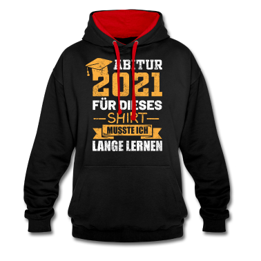 Abi Abschluss Hoodie - Abitur Abi Abschluss Schulabschluss 2021