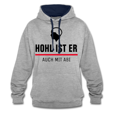 Abi Abschluss Hoodie - ABI 21 - ABITUR 2021 - ABSCHLUSS - HOHL IST ER