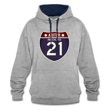 Abi Abschluss Hoodie - ABITUR 21 - ABSCHLUSS - SCHULABGÄNGER - ABI 2021