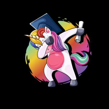 Motiv Abschluss Abi 2021 Dabbing Einhorn Geschenk