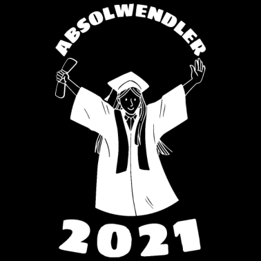 Motiv Absolwendler 2021 Abschluss Abitur Abi Realschule
