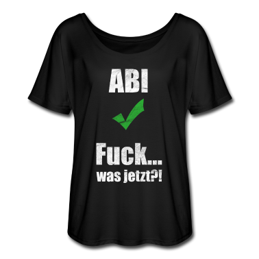 Abi Abschluss T-Shirt - Abi und was jetzt? Lustiges Abi Abschluss shirt