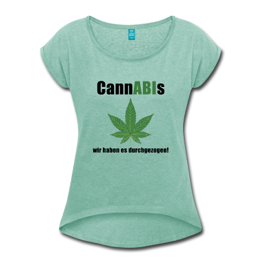 Abi Abschluss T-Shirt - Cannabis wir haben es durchgezogen Abi Abschluss