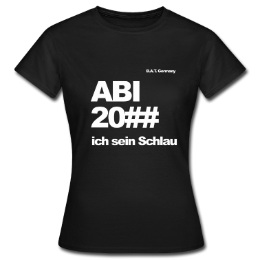 Abi Abschluss T-Shirt - Abitur ABI T-Shirt Geschenkidee zum Abschluss