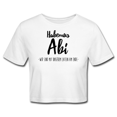 Abi Abschluss T-Shirt - Habemus Abi Abschluss Schulabschluss Schule Abitur