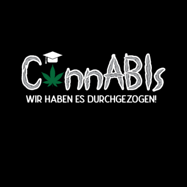 Motiv Abi-Tshirt Abschluss Cannabis