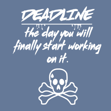 Motiv Deadline Studenten Studium Schüler Abi Abschluss