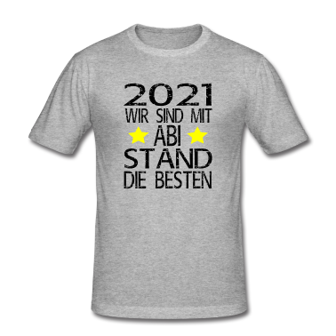 Abi Abschluss T-Shirt - Abschluss Schule Abitur Abi 2021