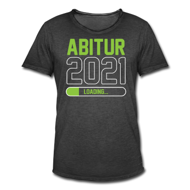 Abi Abschluss T-Shirt - Abitur 2021 Loading - Gymnasium Abschluss Abi