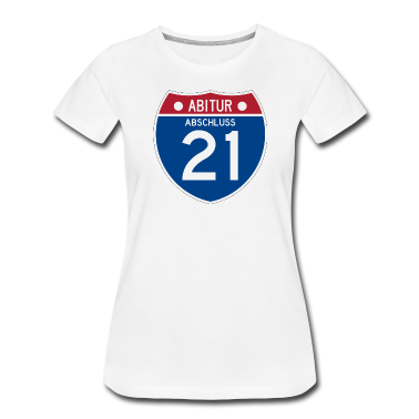 Abi Abschluss T-Shirt - ABITUR 21 - ABSCHLUSS - SCHULABGÄNGER - ABI 2021