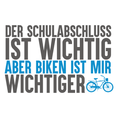 Motiv Biken - Schulabschluss