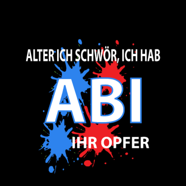 Motiv ABI Abitur Schulabschluss