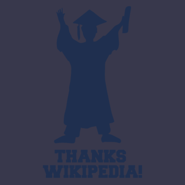 Motiv Abitur / Schulabschluss: Thanks Wiki.pedia!