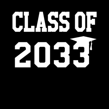 Motiv Klasse von 2033 Schulabschluss