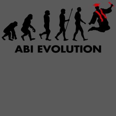 Motiv Abi Evolution Entwicklung Abitur Schulabschluss
