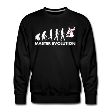 Schulabschluss Pullover - Master Evolution Entwicklung Schulabschluss Diplom