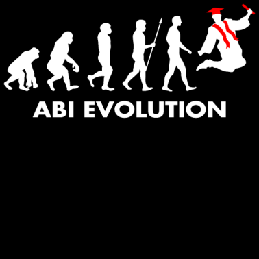 Motiv Abitur Abiturient Schulabschluss Evolution Abi