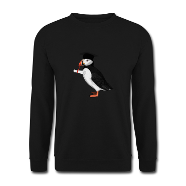 Schulabschluss Pullover - Papageitaucher Vogel Schulabschluss Abitur