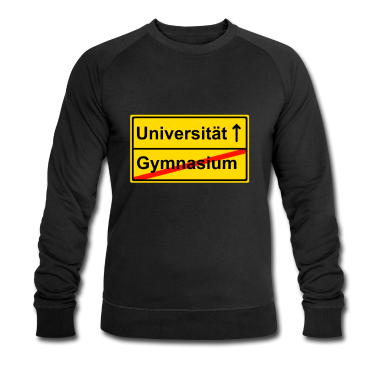 Schulabschluss Pullover - Gymnasium Uni Strassenschild Schulabschluss