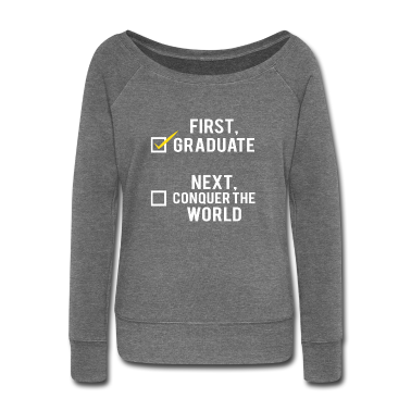 Schulabschluss Pullover - Abitur / Schulabschluss: First, graduate. Next,
