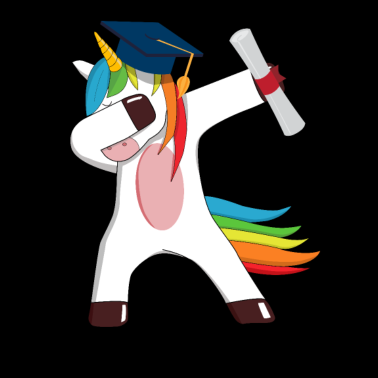 Motiv Schulabschluss Einhorn Zeugnis Grundschule Schule