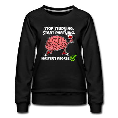 Schulabschluss Pullover - Master Schulabschluss Diplom Spruch Lustig Uni